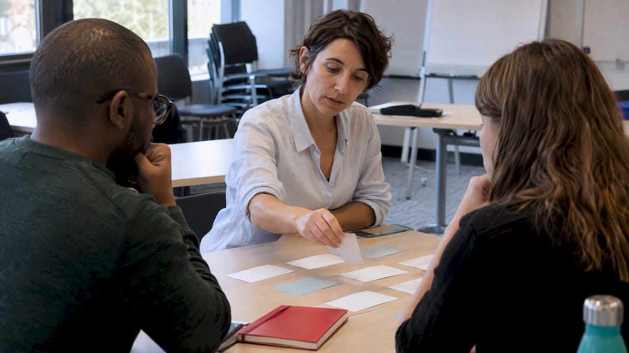 Participants lors d'exercices pratiques d'intervention