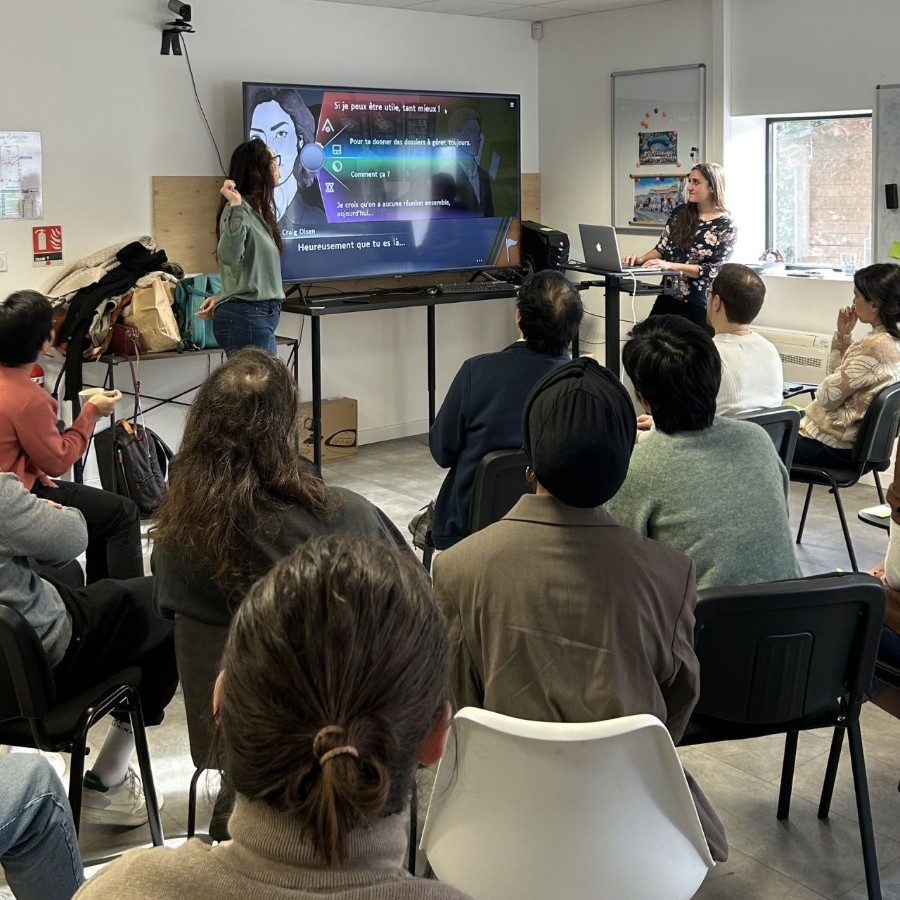 un atelier RecovR sur le sexisme