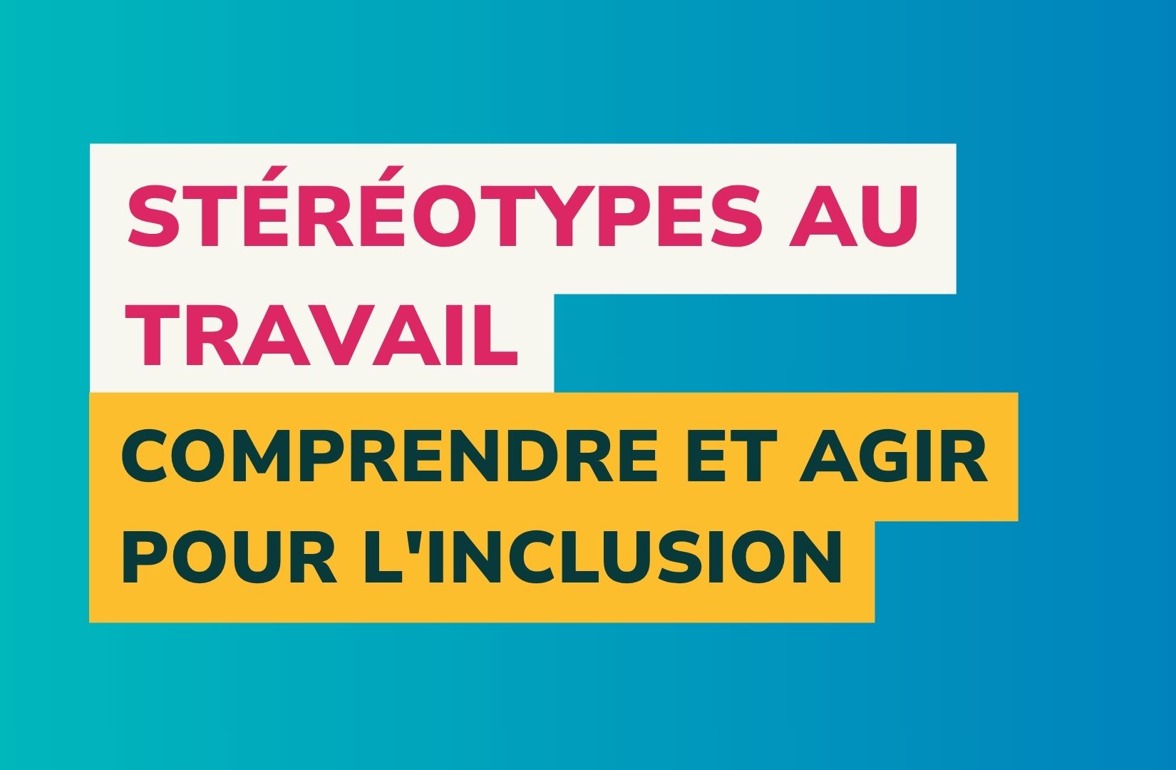 visuel article stéréotypes au travail