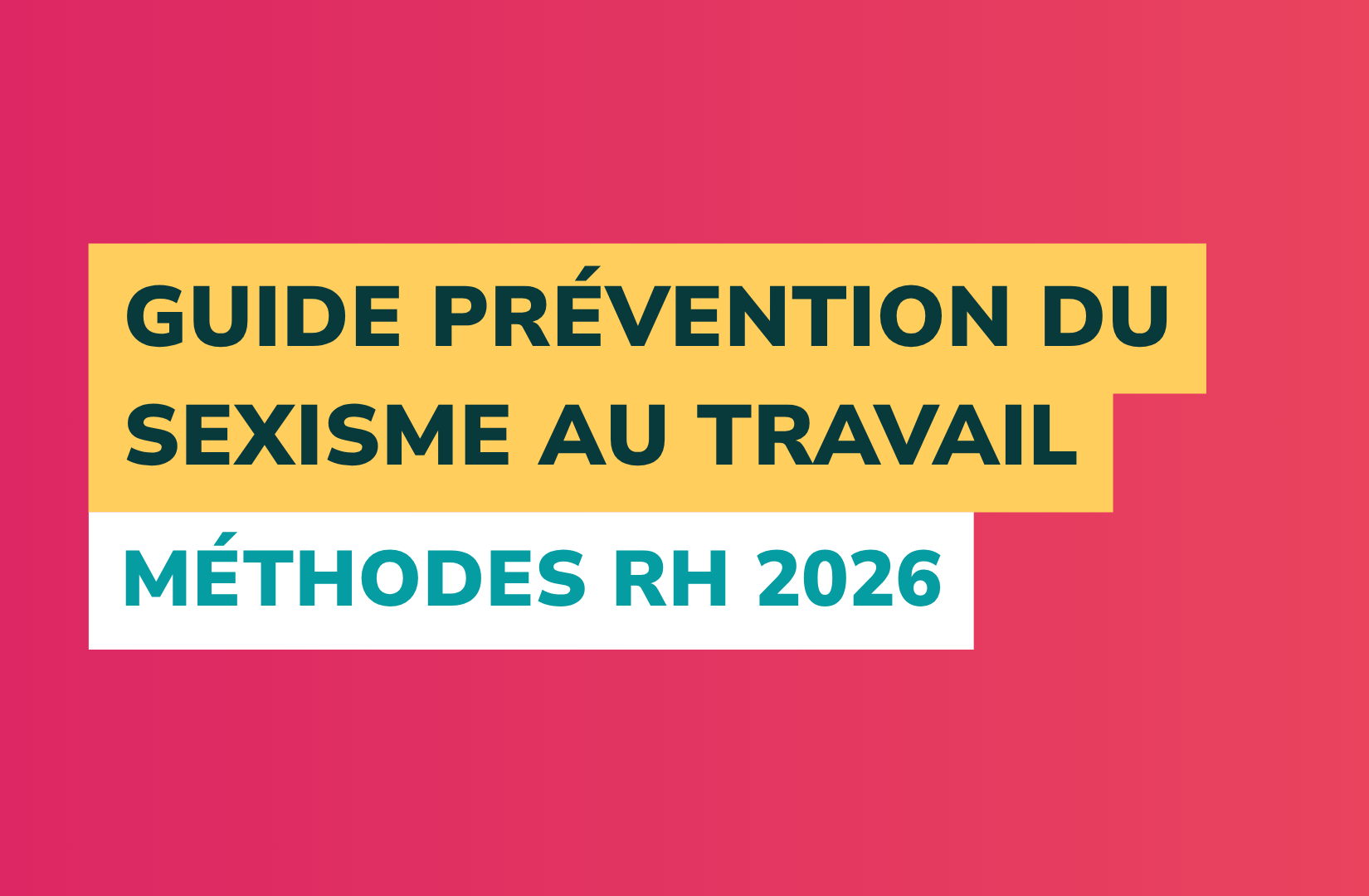 article prévention sexisme travail