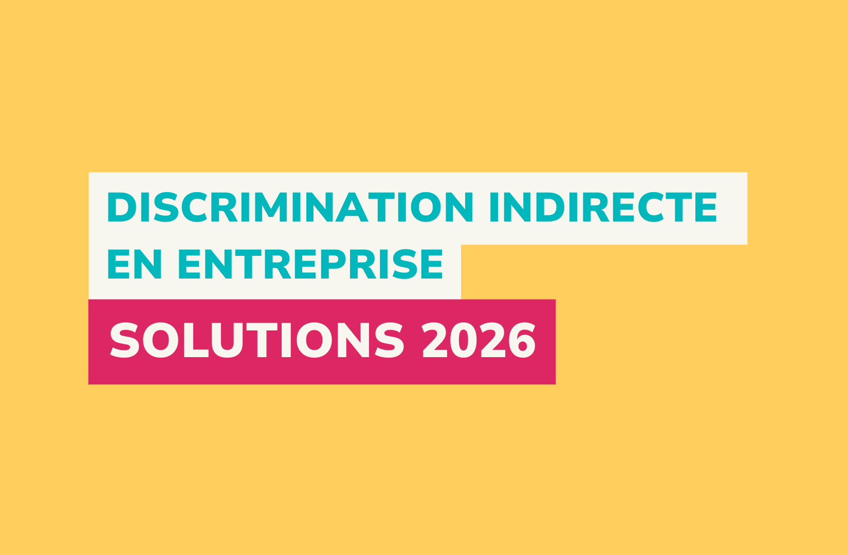 visuel article discrimination indirecte