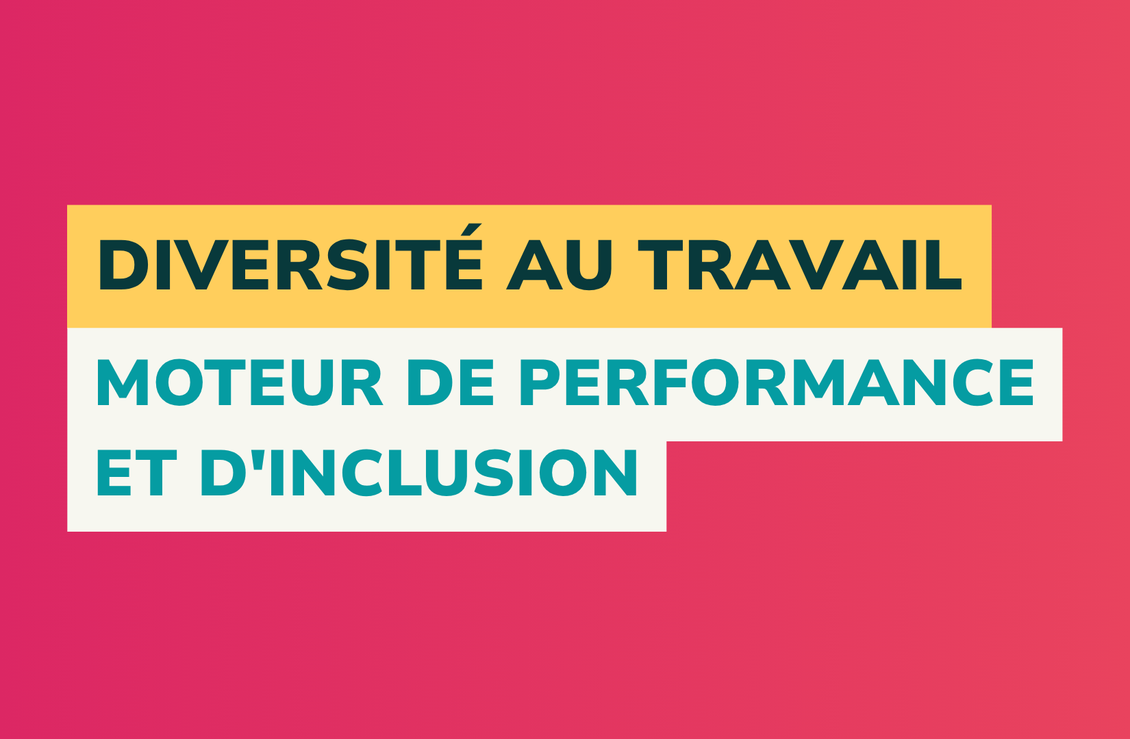 visuel article diversité au travail