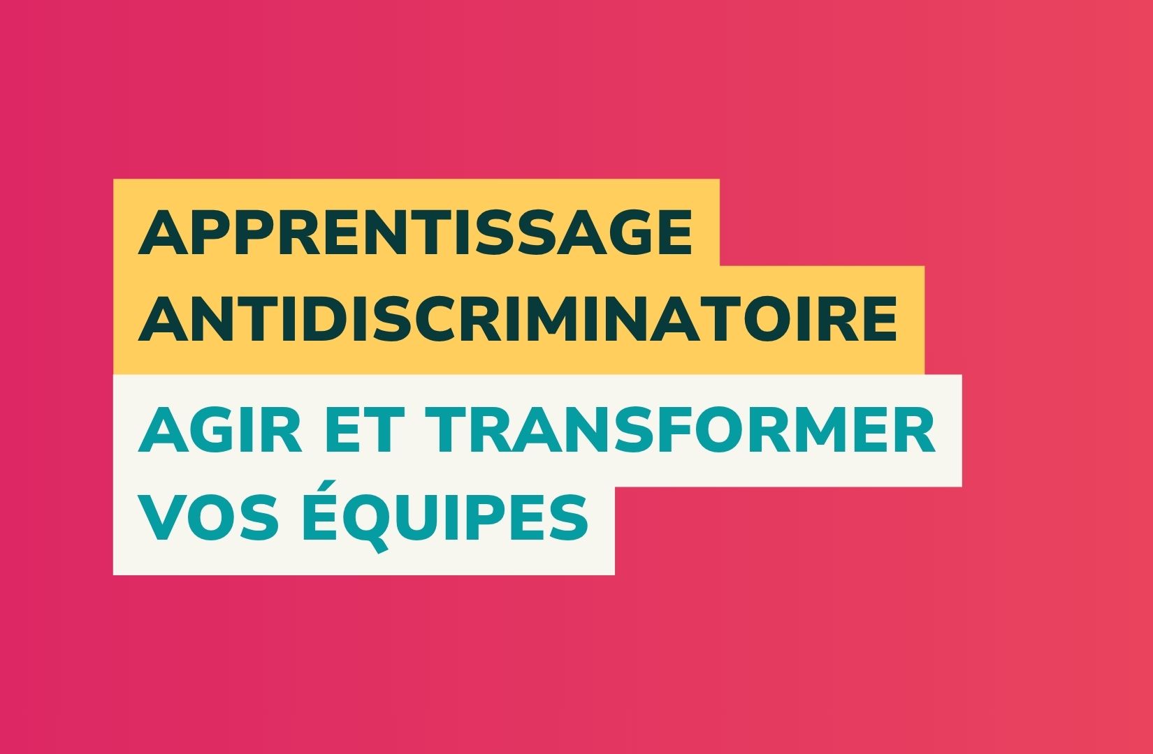 visuel article apprentissage antidiscriminatoire