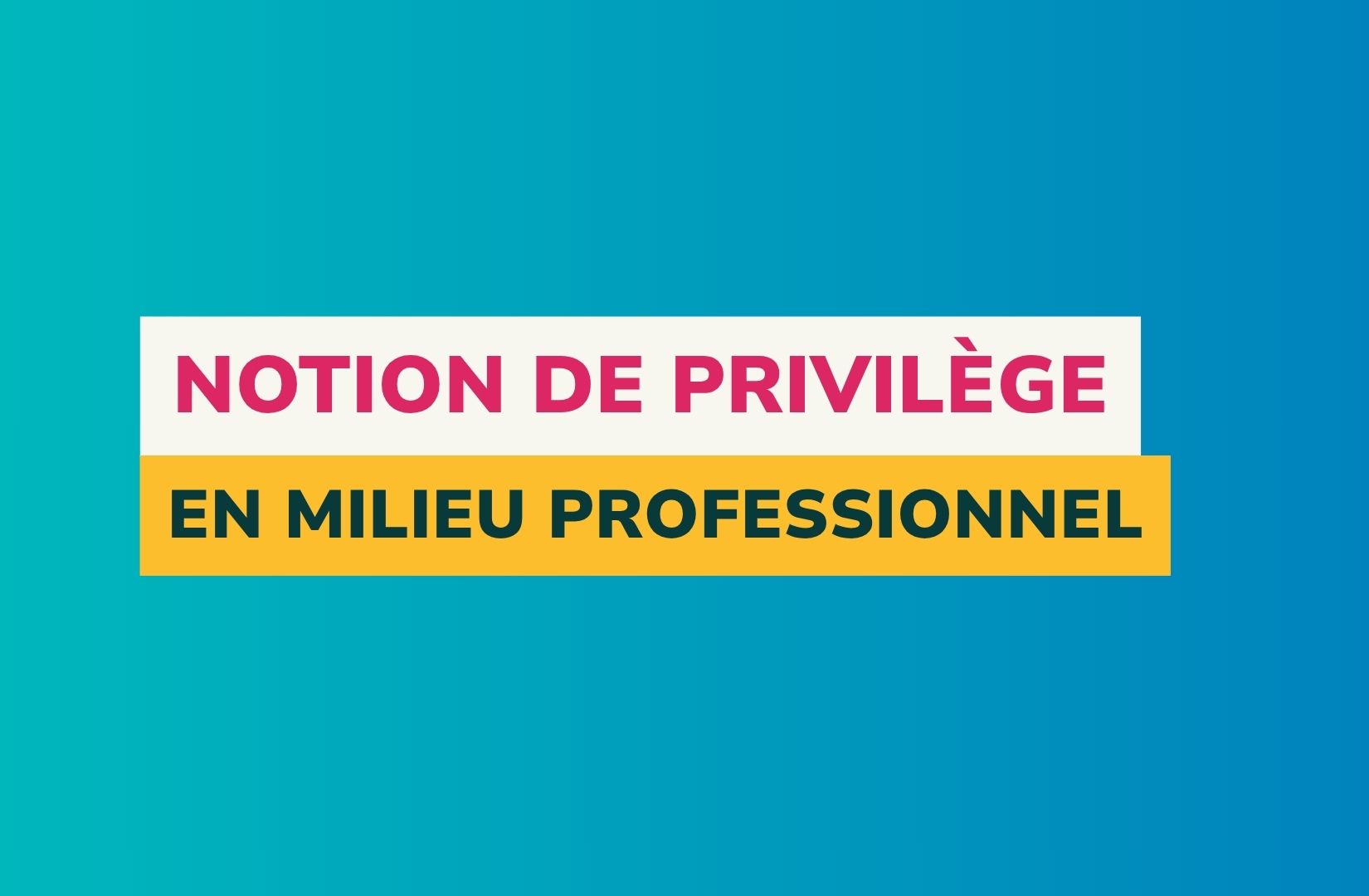 vignette privilège