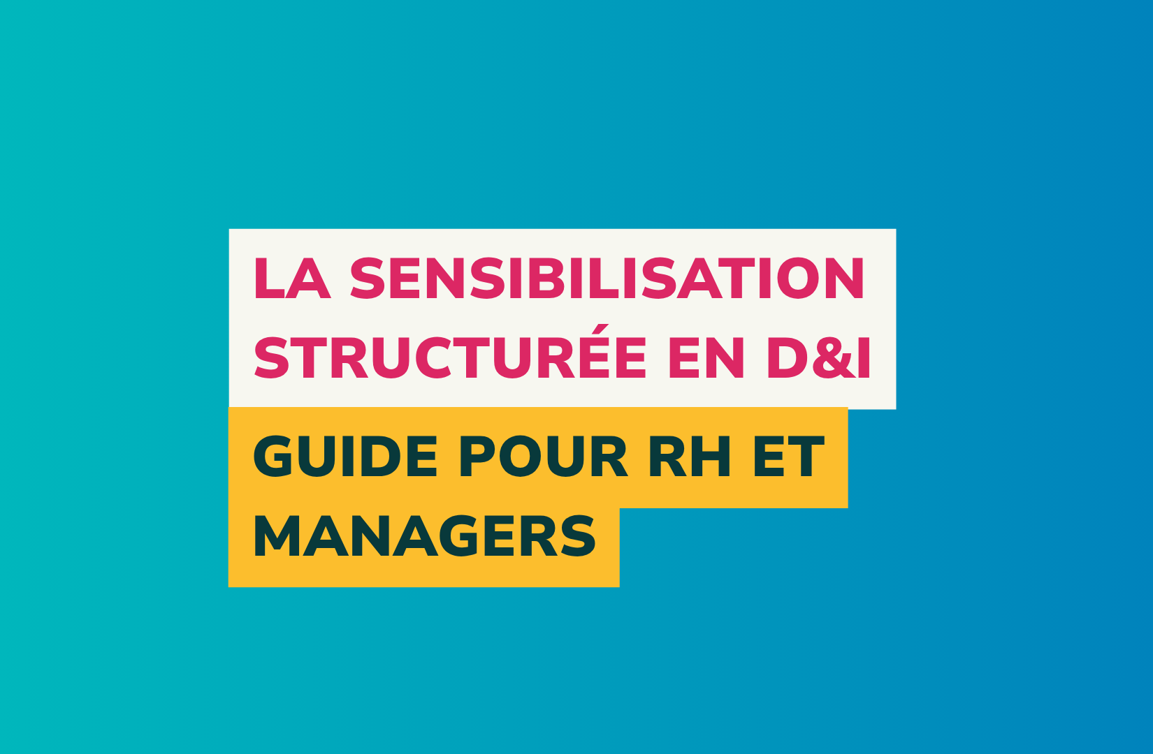 article sensibilisation structurée