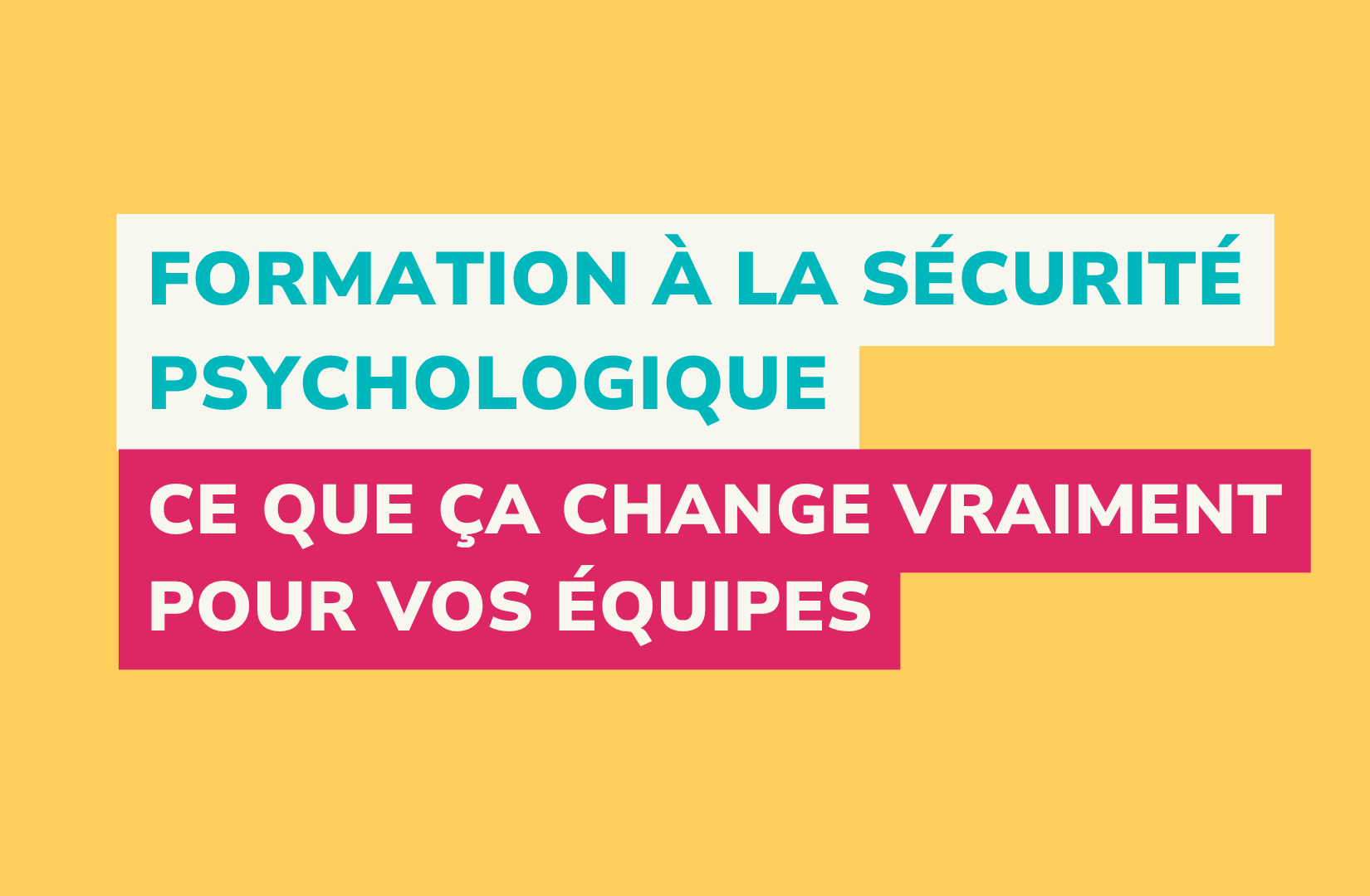 vignette article sécurité psychologique