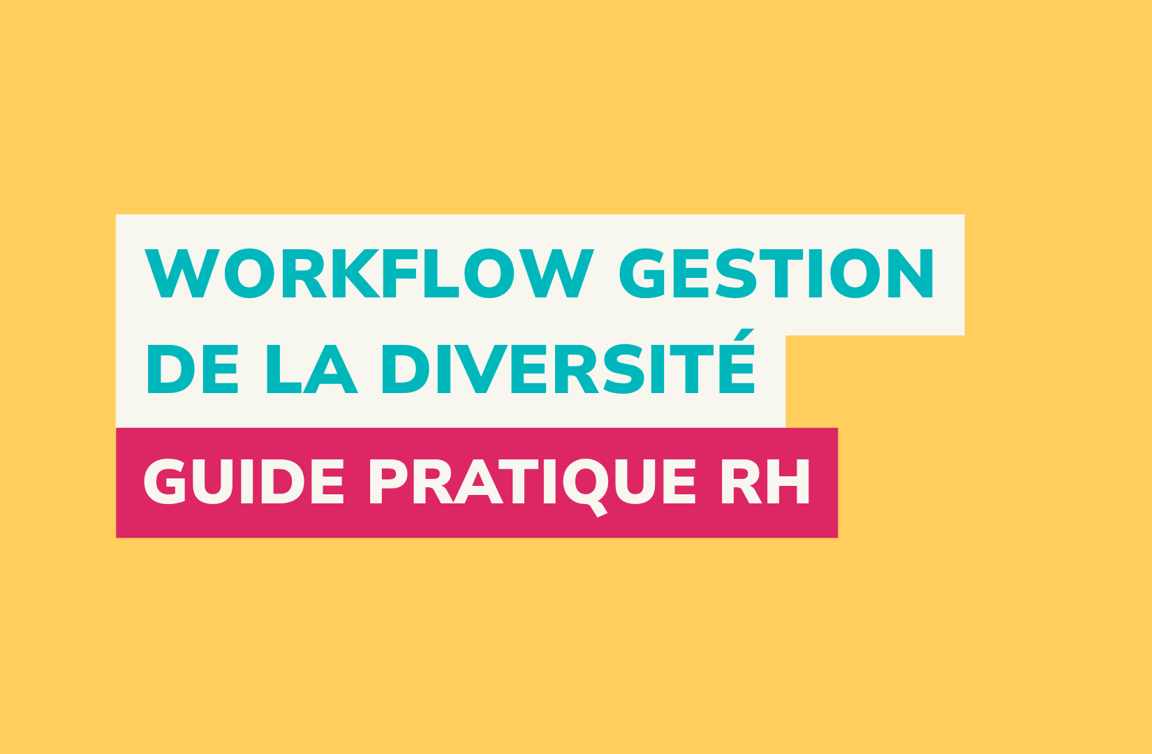 article workflow gestion diversité